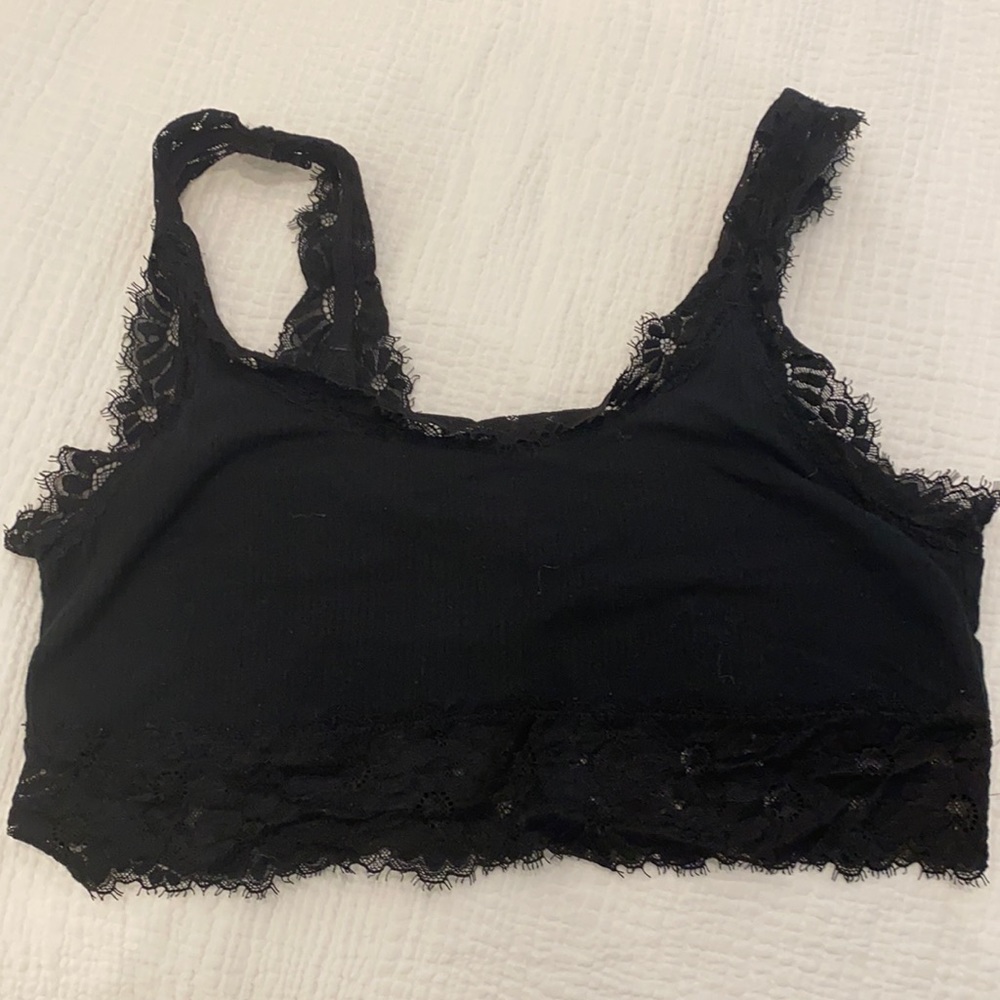 Aerie black bralette
